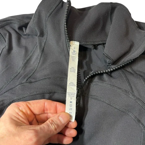 Lululemon Women's Define Jacket Size 6 Black - Picture 2 of 6